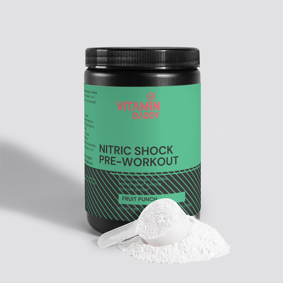 Nitric Shock Pre-Workout Powder (Fruit Punch)