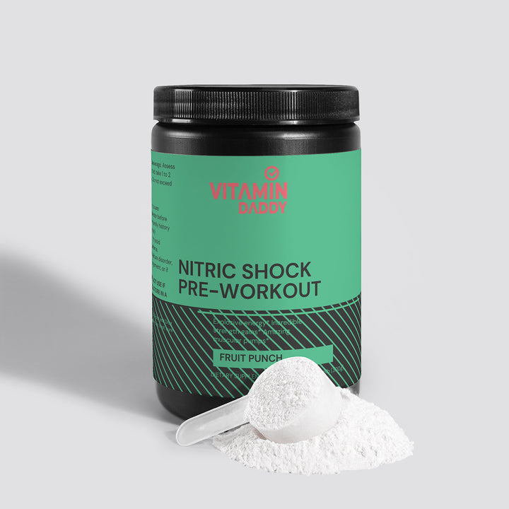 Nitric Shock Pre-Workout Powder (Fruit Punch)