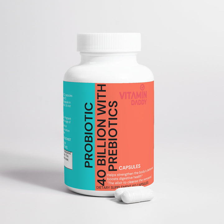 Probiotic 40 Billion with Prebiotics