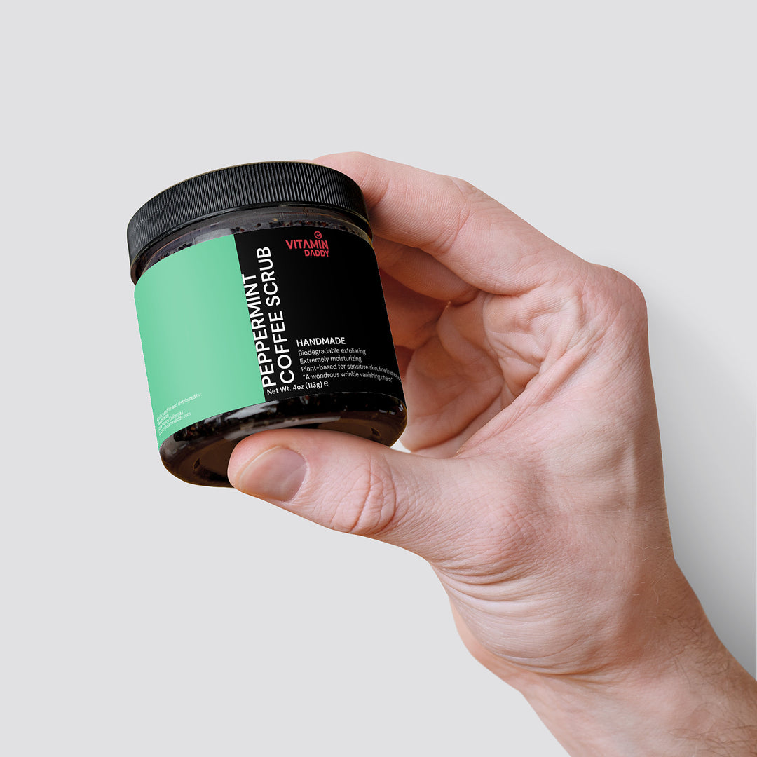 Peppermint Coffee Scrub