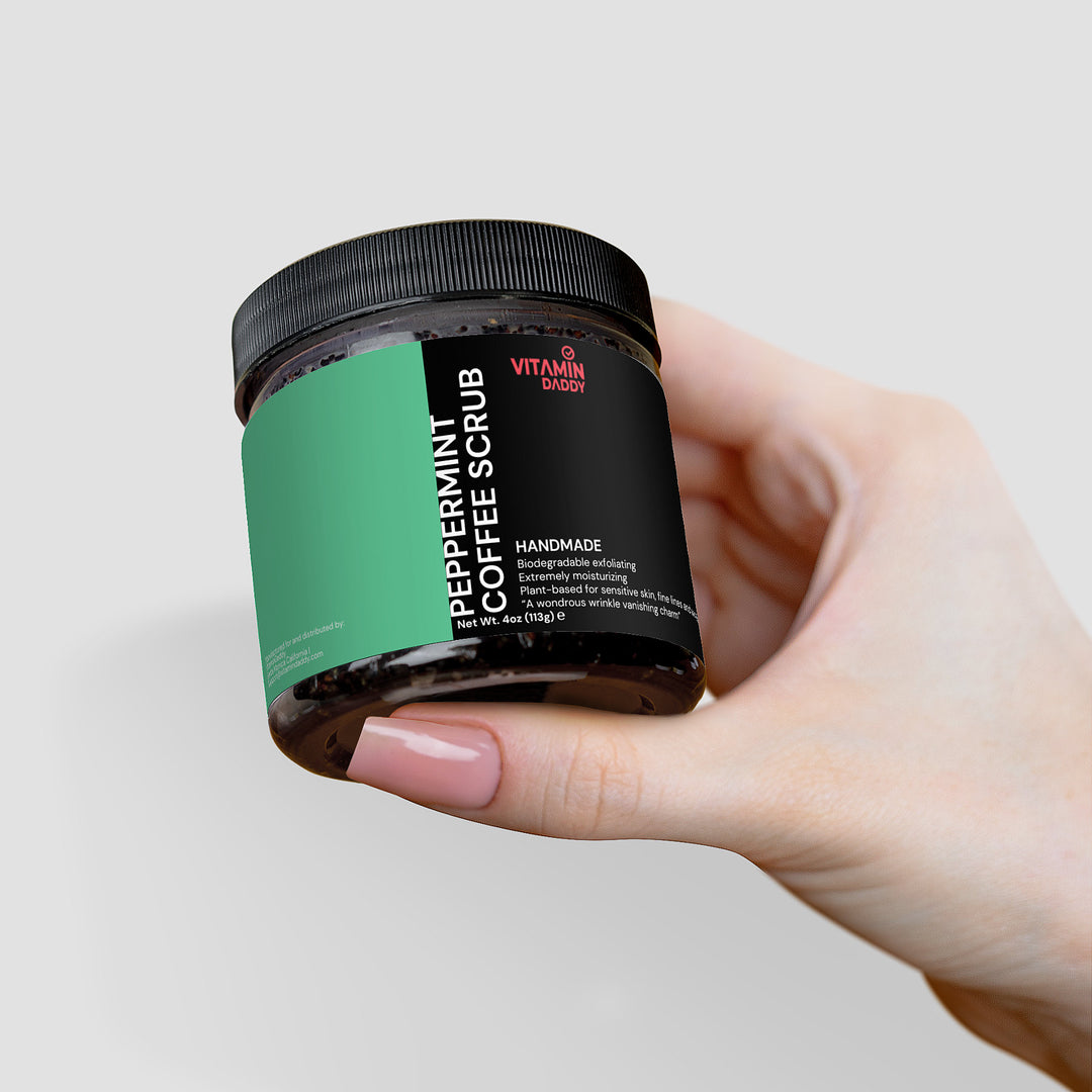 Peppermint Coffee Scrub