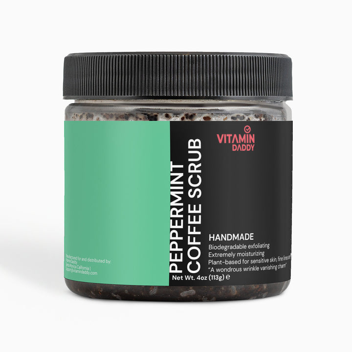 Peppermint Coffee Scrub