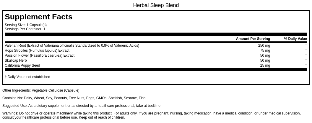 Sleep Pack
